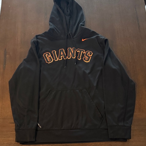 Nike Other - San Francisco Giants Nike Black and Orange Giants Hoodie XL